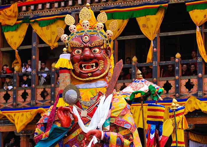 Bhutan Tshechu Festival
